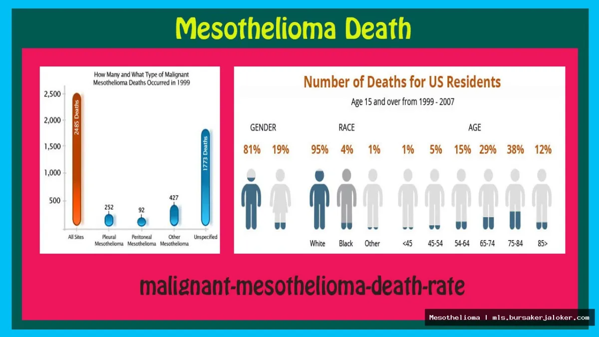 Mesothelioma death: A somber image.