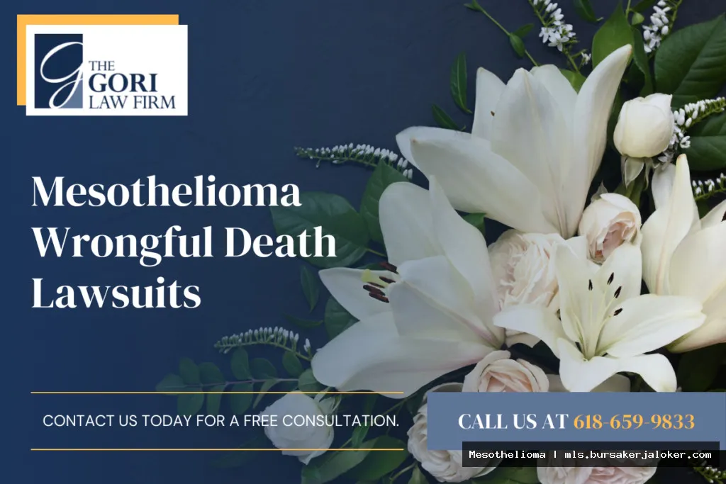 Mesothelioma wrongful death legal help.